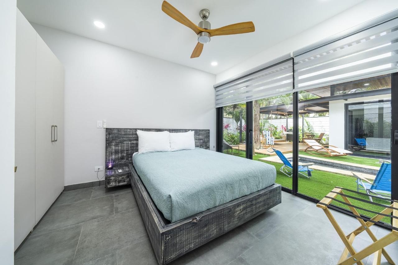 Villa Playa Potrero - New Modern House, Pool In Guitar Shape - Casa Guitarra Esterno foto