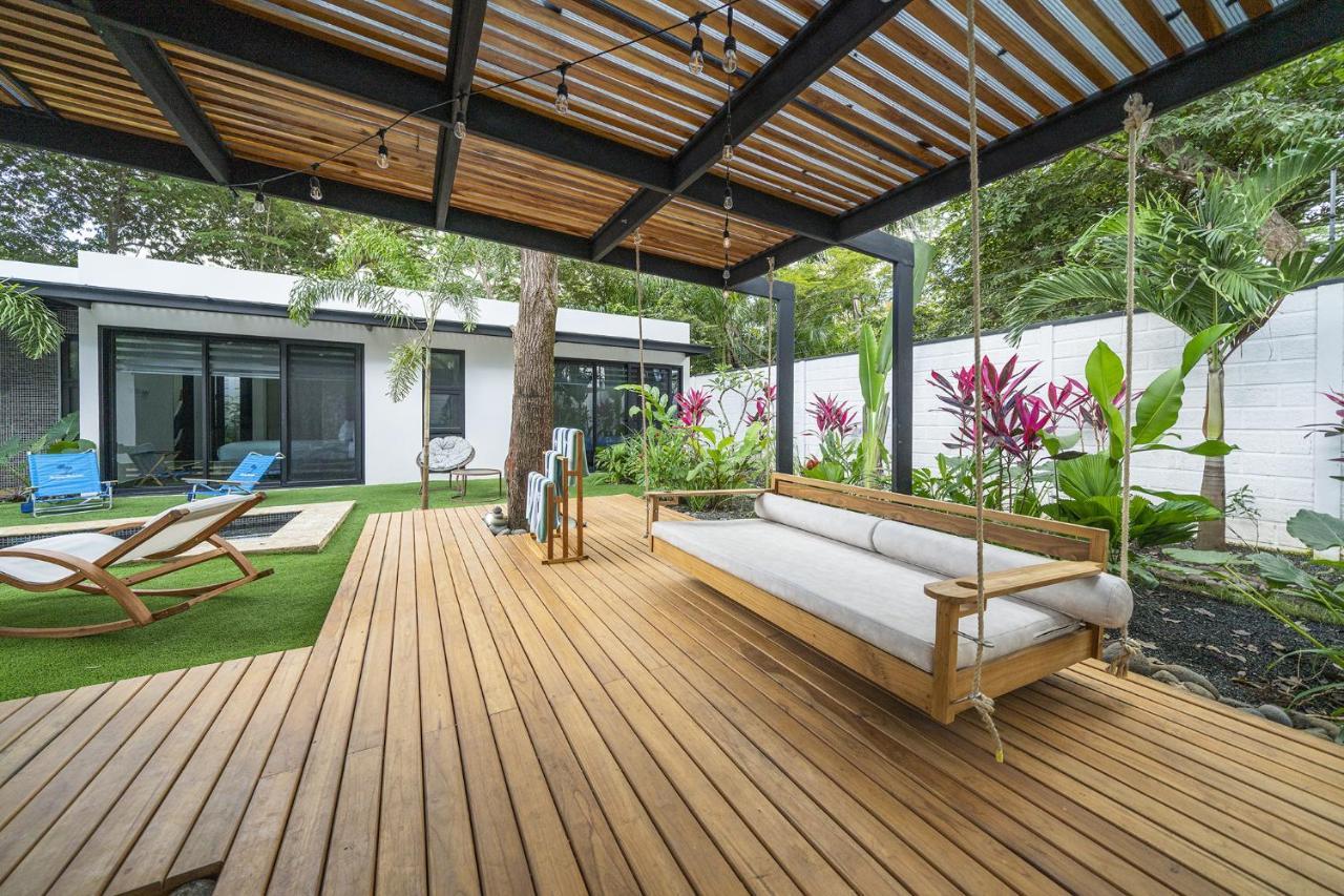 Villa Playa Potrero - New Modern House, Pool In Guitar Shape - Casa Guitarra Esterno foto
