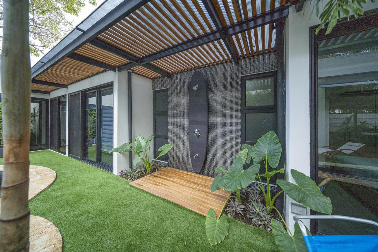 Villa Playa Potrero - New Modern House, Pool In Guitar Shape - Casa Guitarra Esterno foto