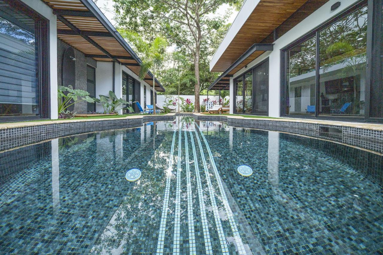 Villa Playa Potrero - New Modern House, Pool In Guitar Shape - Casa Guitarra Esterno foto