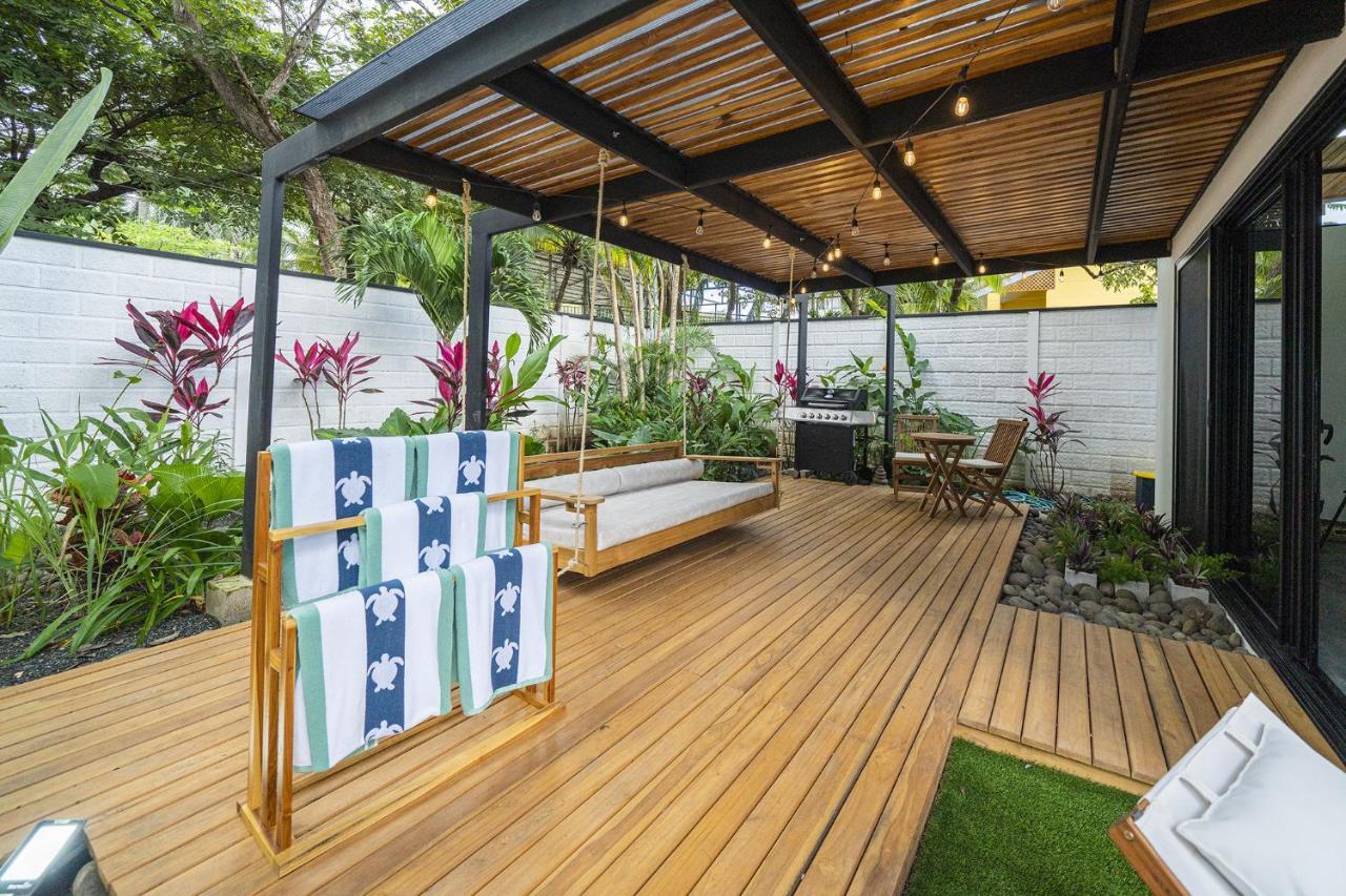 Villa Playa Potrero - New Modern House, Pool In Guitar Shape - Casa Guitarra Esterno foto